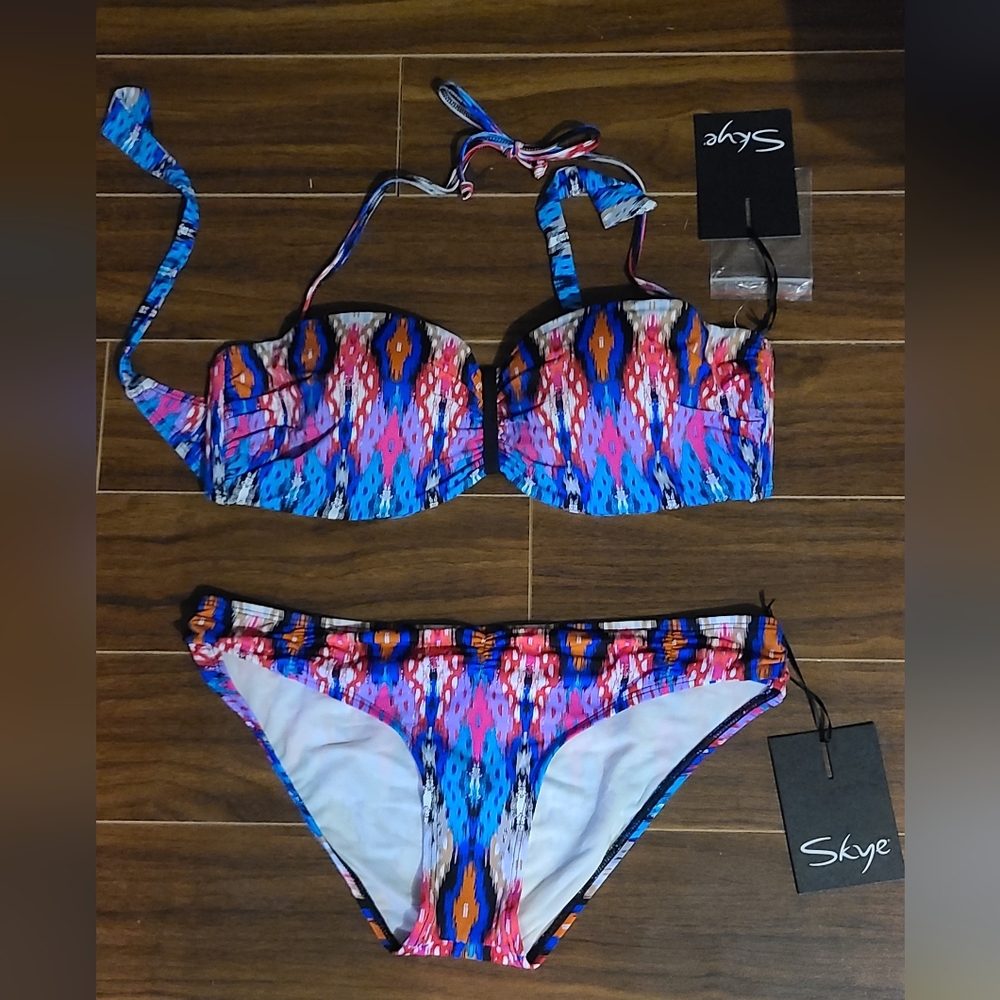 Sky Multicolor Bikini Set